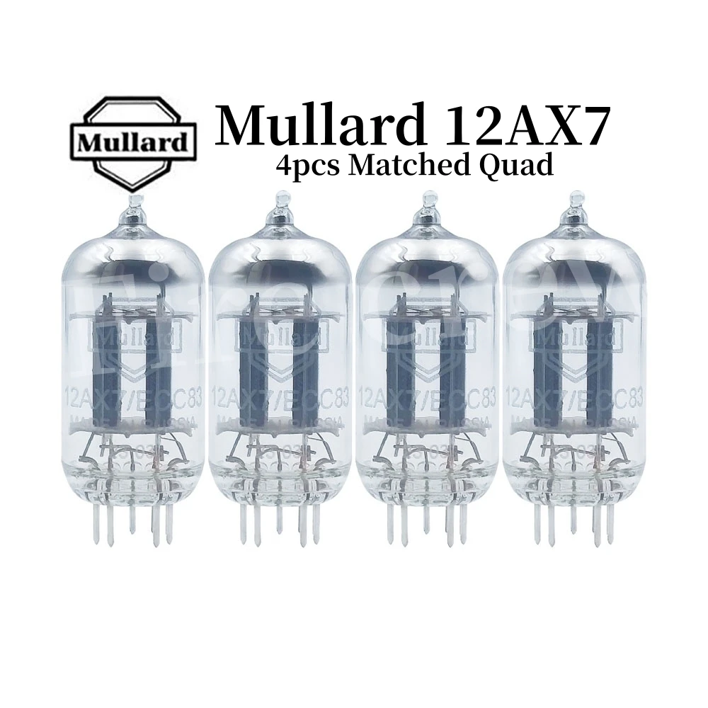 Mullard Vacuum Tube ECC83 12AX7 Upgrade ECC803 6N4 B759 ECC83S CV4004 E83CC HIFI Audio Valve Electronic Tube Amp Matched Quad 2