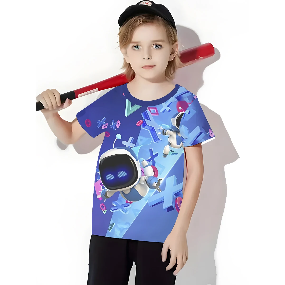 Game Astros Bots 3D Print Baby Clothing 5 to 14 Years Male Outdoor Clothes for Children Boy Girl Child T-Shirt Top Shirts 2