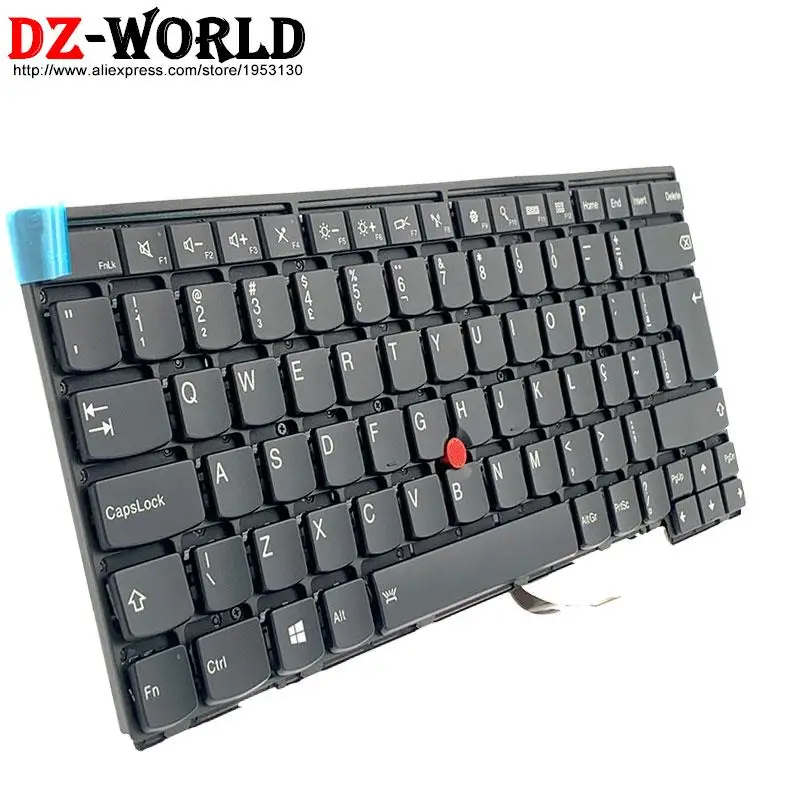 Teclado Retroiluminado Brasileiro br Lenovo Thinkpad T440 T440s T431s T440p T450 T450s T460 L440 L450 L460 E431 E440 Laptop 01ax314 - Imagem 6