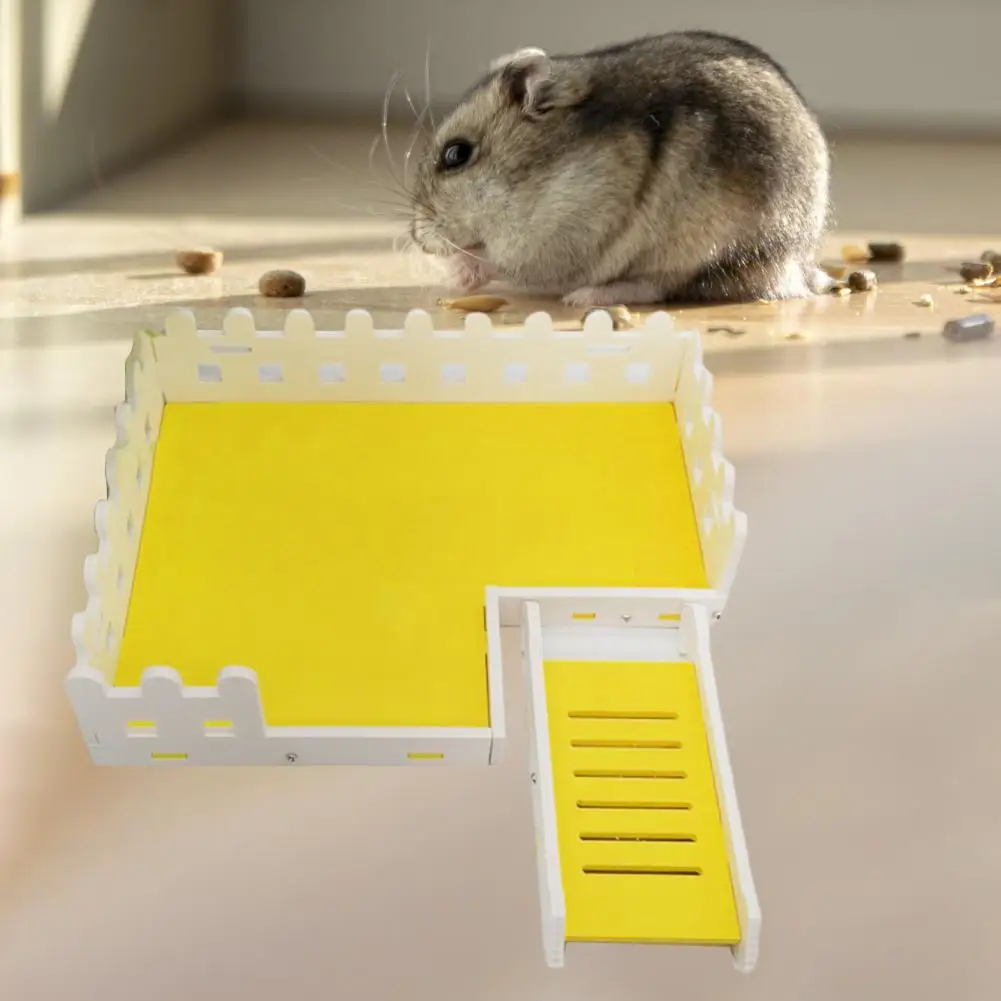 

Eco-friendly Pet Cage Platform Playing Stand No Smell Cage Accessories Hamster Platform Exercise Training