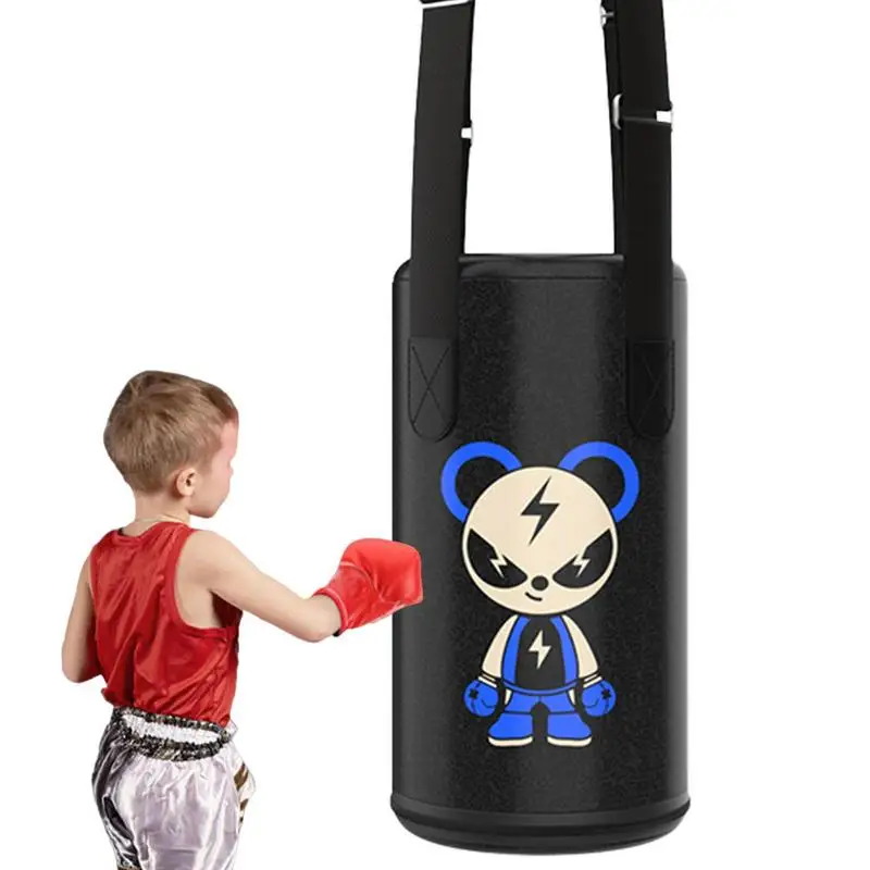 

Heavy Punching Bags PU Leather Boxing Bag Adjustable Height Boxing Speed Bag Boxing MMA Muay Thai Fitness Fighting Sport