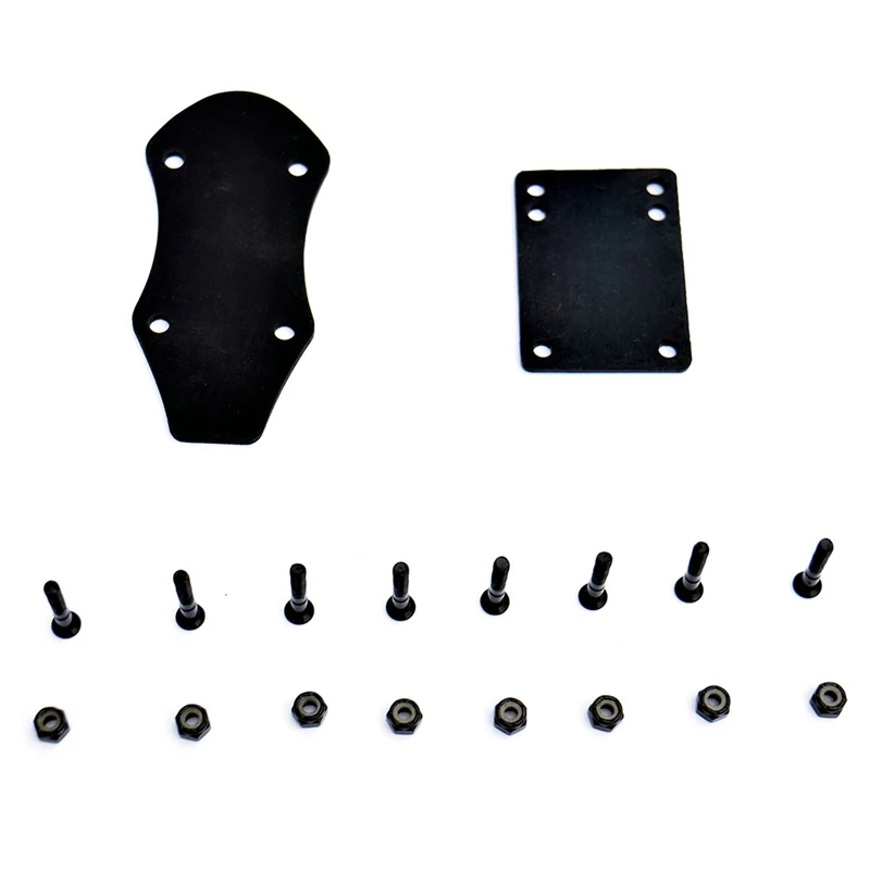 

NEW-CX7 Professional Skateboard Bracket Increased Damping Gasket 6Inch Skateboard Bridge Double Warping Bracket Gasket