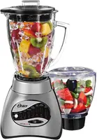 Core 16-Speed Blender with Glass Jar Black Brushed Chrome 40 Ounce 700 Power Watts/450 Blending Watts 1