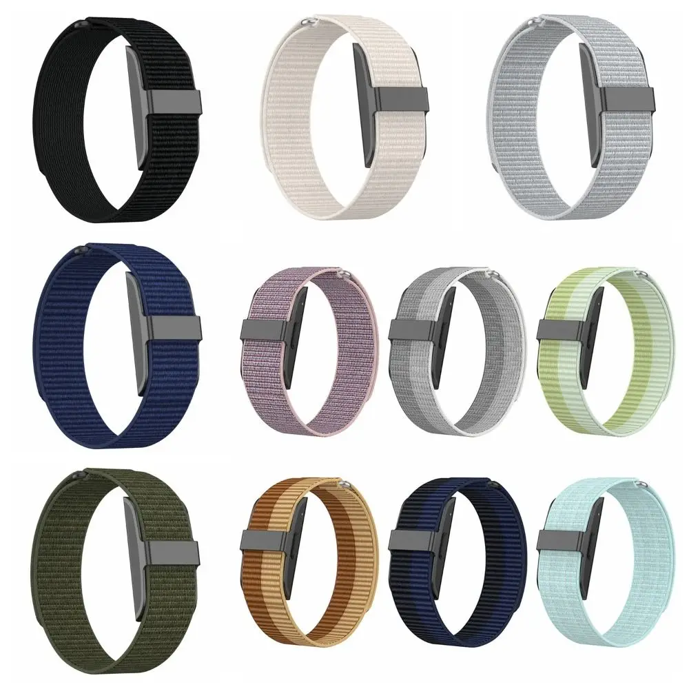 Nylon Sport Band Loop - Soft Breathable Fitness Tracker Strap Replacement Wristband