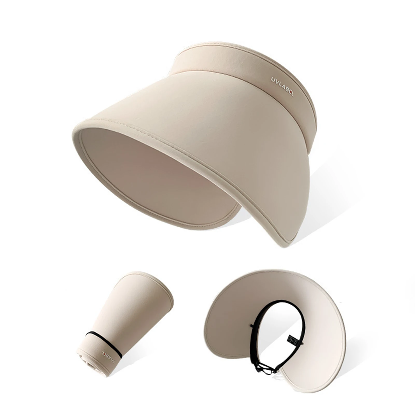 

Womens Sun Visor Hat UV Protection Wide Brim Cap Quick-Dry Visor for Hot Weather Men & Ladies