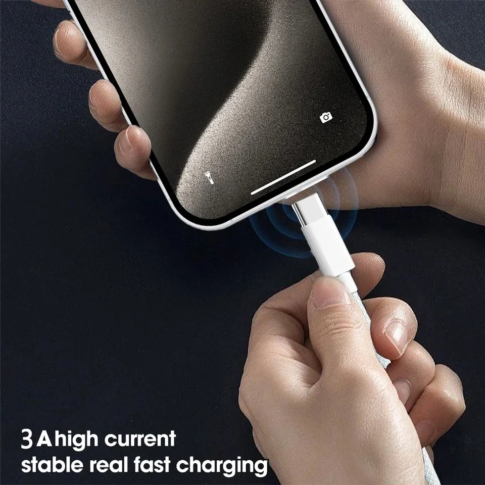 USB Type C Fast Charging Data Cable for Mobile Phones