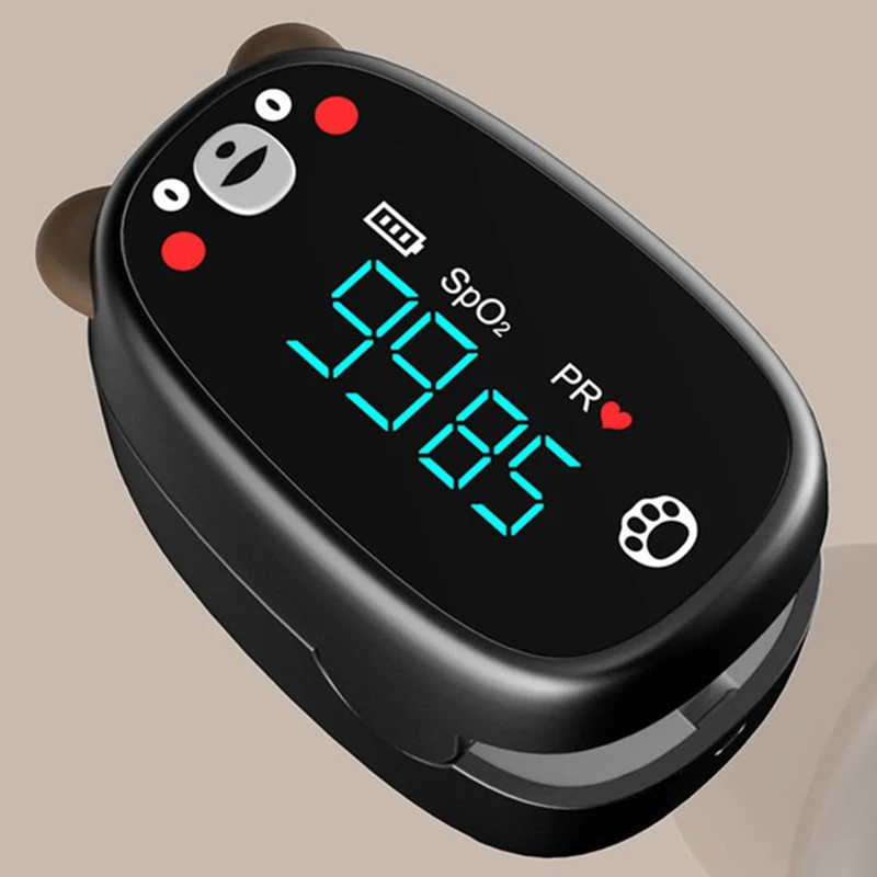 

Children's Pulse Oximeter Child Blood Oxygen Saturation Monitor Fingertip Oximeter With OLED Display