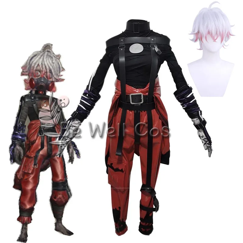 

Game Identity V Rare Case Patient Cosplay Costume Wig Identity V Call of the Abyss Emil Costume For Women Men Halloween Party