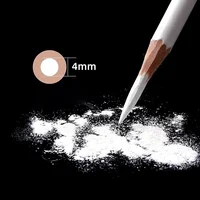 3PCS Professional White Charcoal Pencils Sketch Highlight White Pencils for Drawing Sketching Shading Blending 1