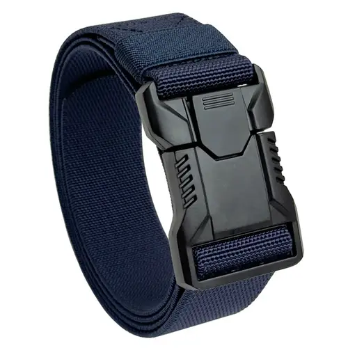 Red Ears Plastic buckle tactical belt men's multifunctional military fan canvas belt outdoor faux nylon training waist belt - Image 8