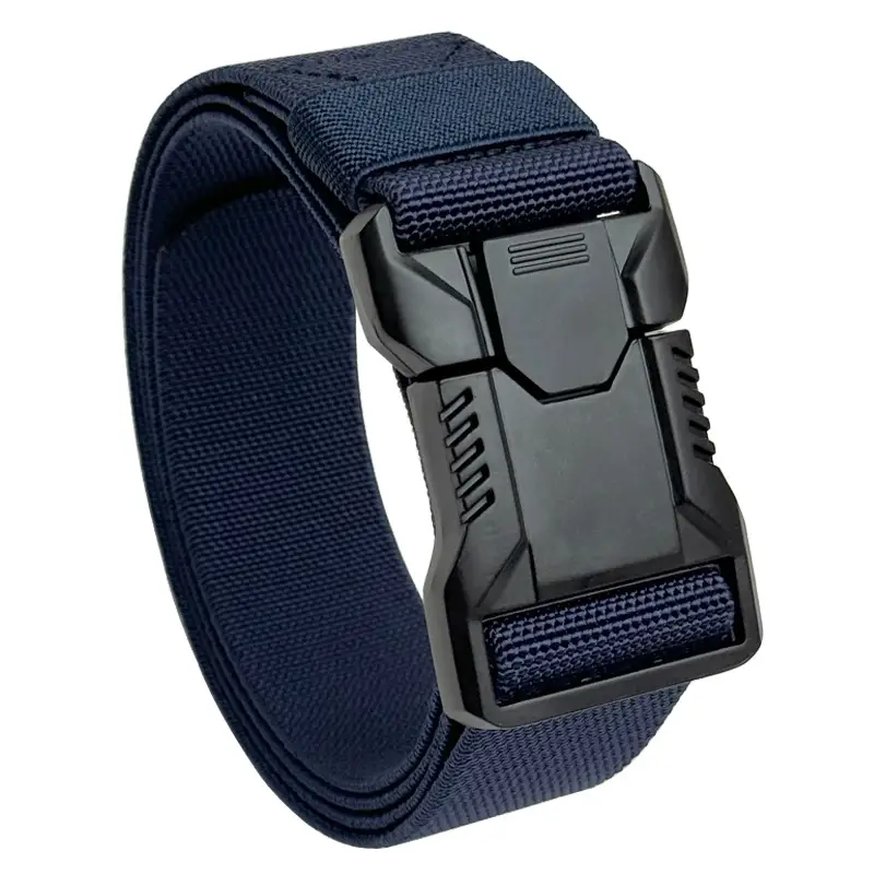 Red Ears Plastic buckle tactical belt men's multifunctional military fan canvas belt outdoor faux nylon training waist belt - Image 8