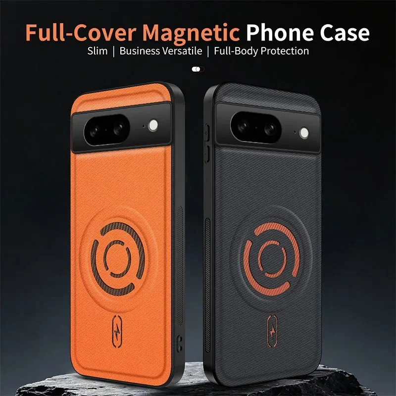 Luxury Technology Weaving Magnetic ShockProof Fabric Case – Premium Back Cover