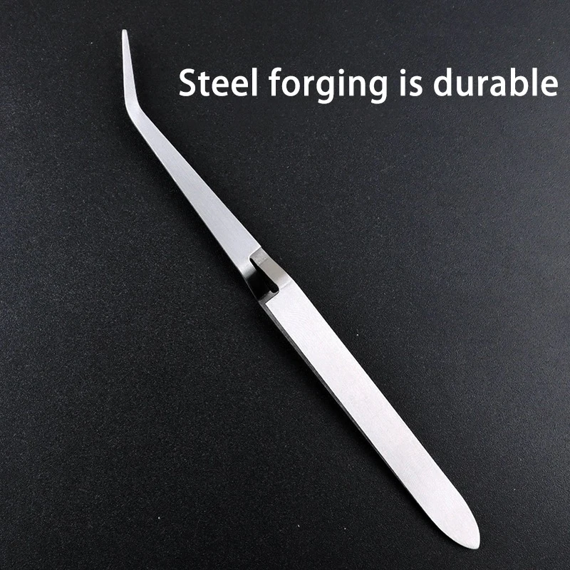 1Pc Multifunction Stainless Steel Nail Art Shaping Tweezers Cross Nail Clip Manicure Tools Fashion New Art Tool