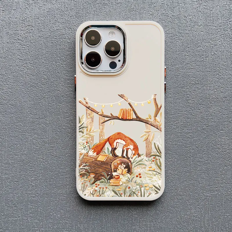 Cartoon Tier Freizeit Silikon Telefon Fall Für iPhone XR XS X 16 11 12 13 14 15 Pro max 7 8 15 Plus SE2 Stoßfest Abdeckungen – Detail 9