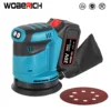 3 Speed 125mm Sandpaper Wood Grinder Polishing Machine Sander Random Orbit Electric Sander Power Tools For Makita 18V Battery 1