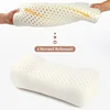 JFLEGAL Latex Pillow Office Siesta Portable Odorless Small Pillow 85% Natural Rubber Student Sleeping Cushion Pillow Almohada 4