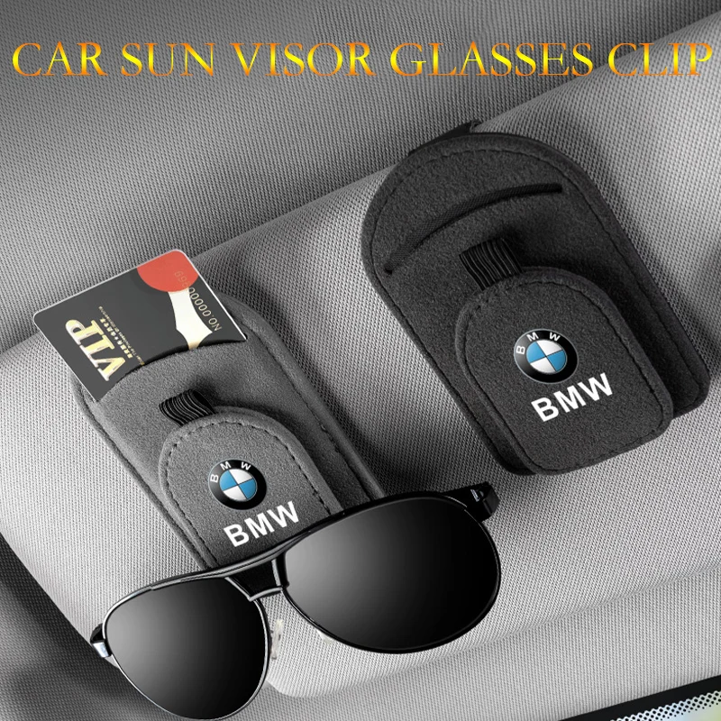Car sun visor glasses clip multifunctional magnetic bracket suitable for BMW X2 X3 X4 X5 X6 X7 3 5 Series G30 G20 G32 G11 sunglasses clip eyeglass hanger clip glasses holder eyeglass holder eyeglasses storage holder