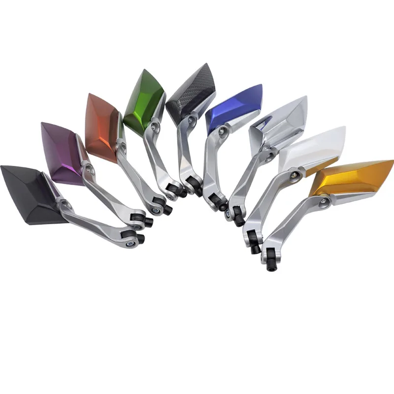 Universial 8Mm 10Mm Specchietto Moto Scooter E-Bike Specchietti Retrovisori Cafe Race Per Honda Yamaha Suzuki Kawasaki Touring