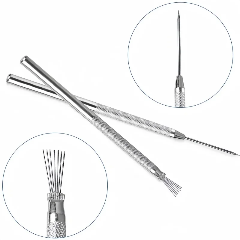 Pottery tools seven needle detail needle polymer clay auxiliary modeling tools polymer clay tools pottery tools clay sculpting tools pottery sculpting tools
