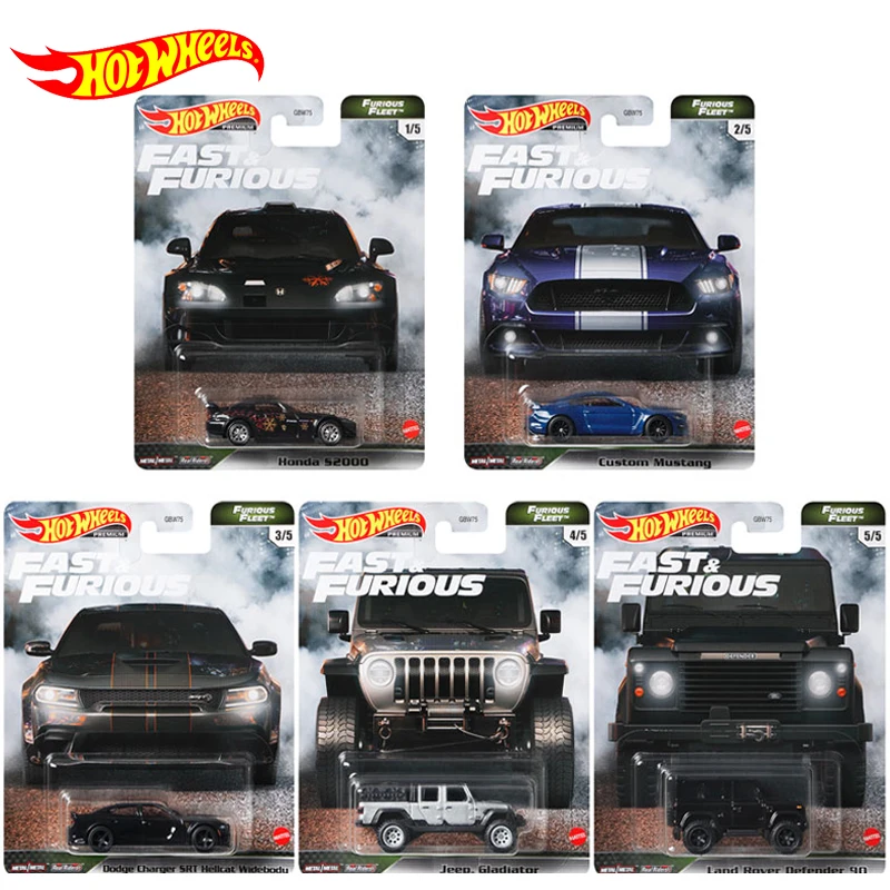 

Оригинальный автомобиль Hot Wheels премиум-класса Форсаж флот литая 1/64 Land Rover DODGE детские игрушки для мальчиков подарок на день рождения