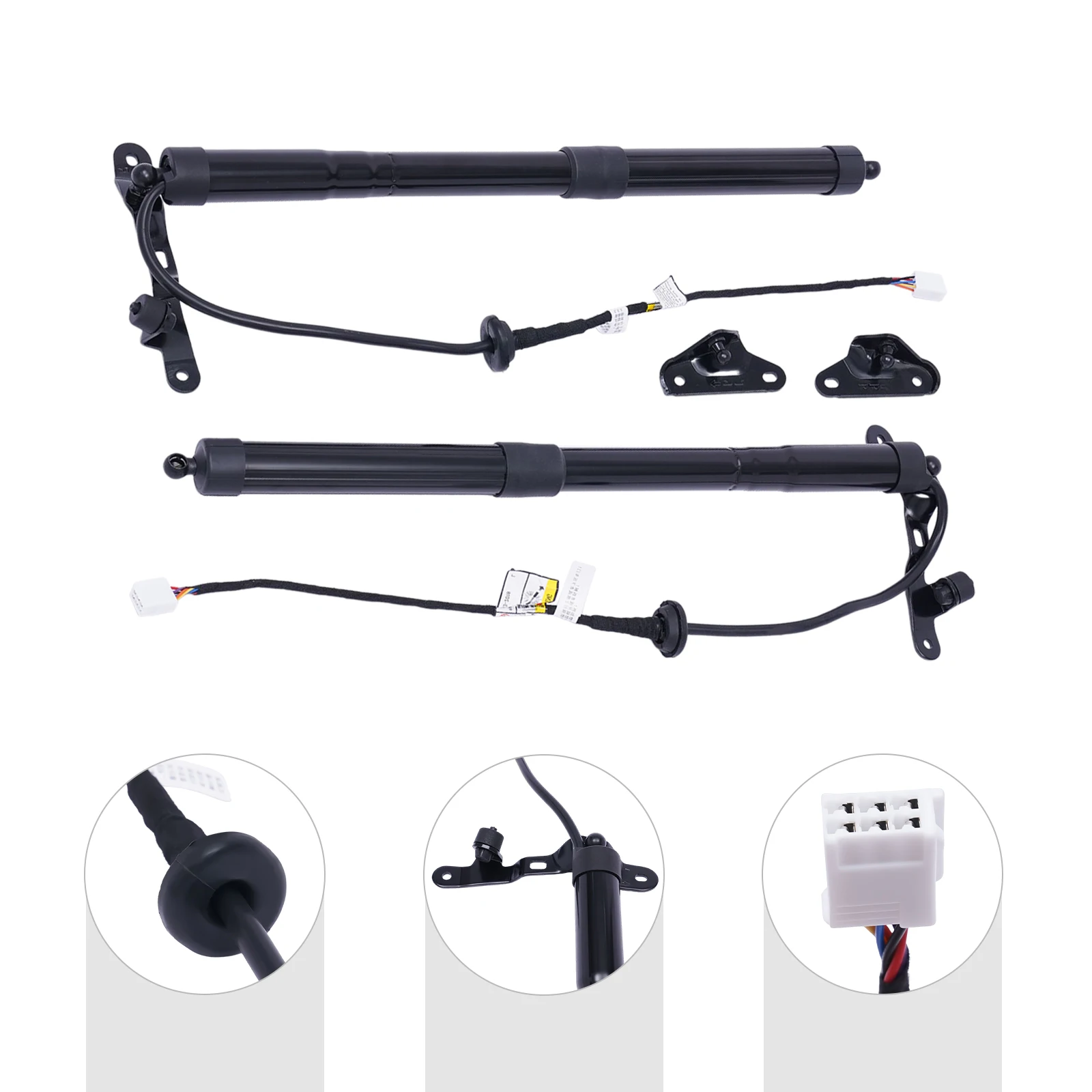 Pair of Electric Power Support Strut LH+RH High-Quality Rear Liftgate Trunk Bracket Durable Fits For 2013-2018 Toyota RAV4 NEW