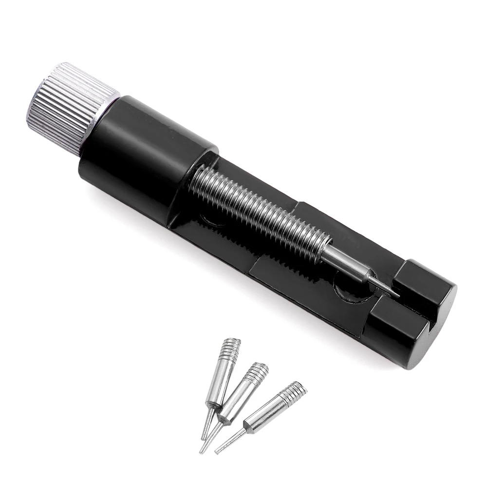 Metal Watch Strap Adjustment and Repair Tool with Adjustable Pin Remover