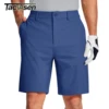 TACVASEN Golf Quick Dry Shorts Men Stretch Lighyweight Dress Work Casual Shorts with 4 Pockets Flat Front Hiking Shorts 9 Inch 2