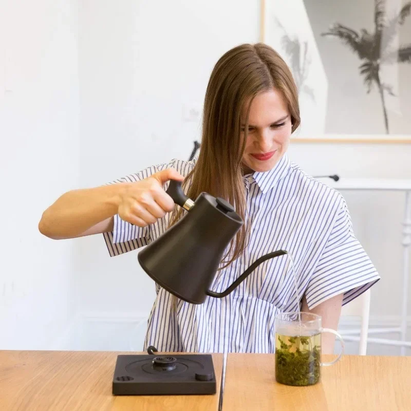 Fellow Stagg EKG Electric Gooseneck Kettle - Pour-Over Coffee and Tea Kettle - Stainless Steel Kettle Water Boiler 5