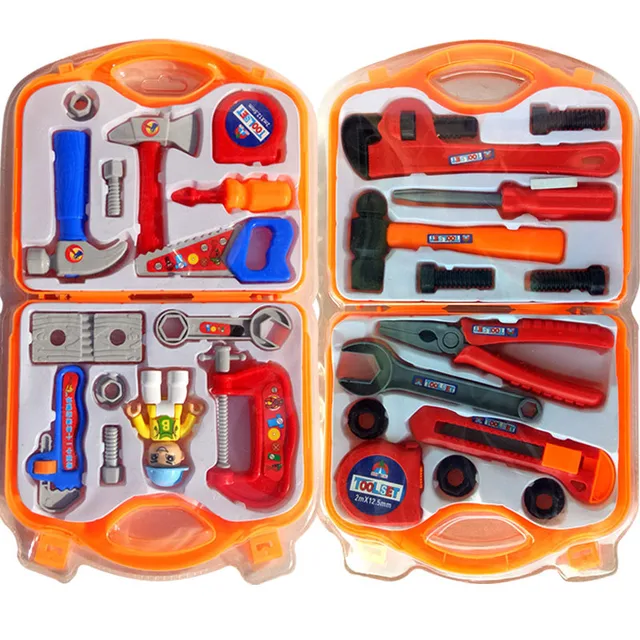 Children's Simulation Repair Tool Toy Boy Toolbox Play House Early Education Educational Toys Gifts Support Wholesale 1