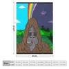 Sassy the Sasquatch Smoking Throw Blanket Decorative Throw Loose funny gift Thermals For Travel Blankets 2
