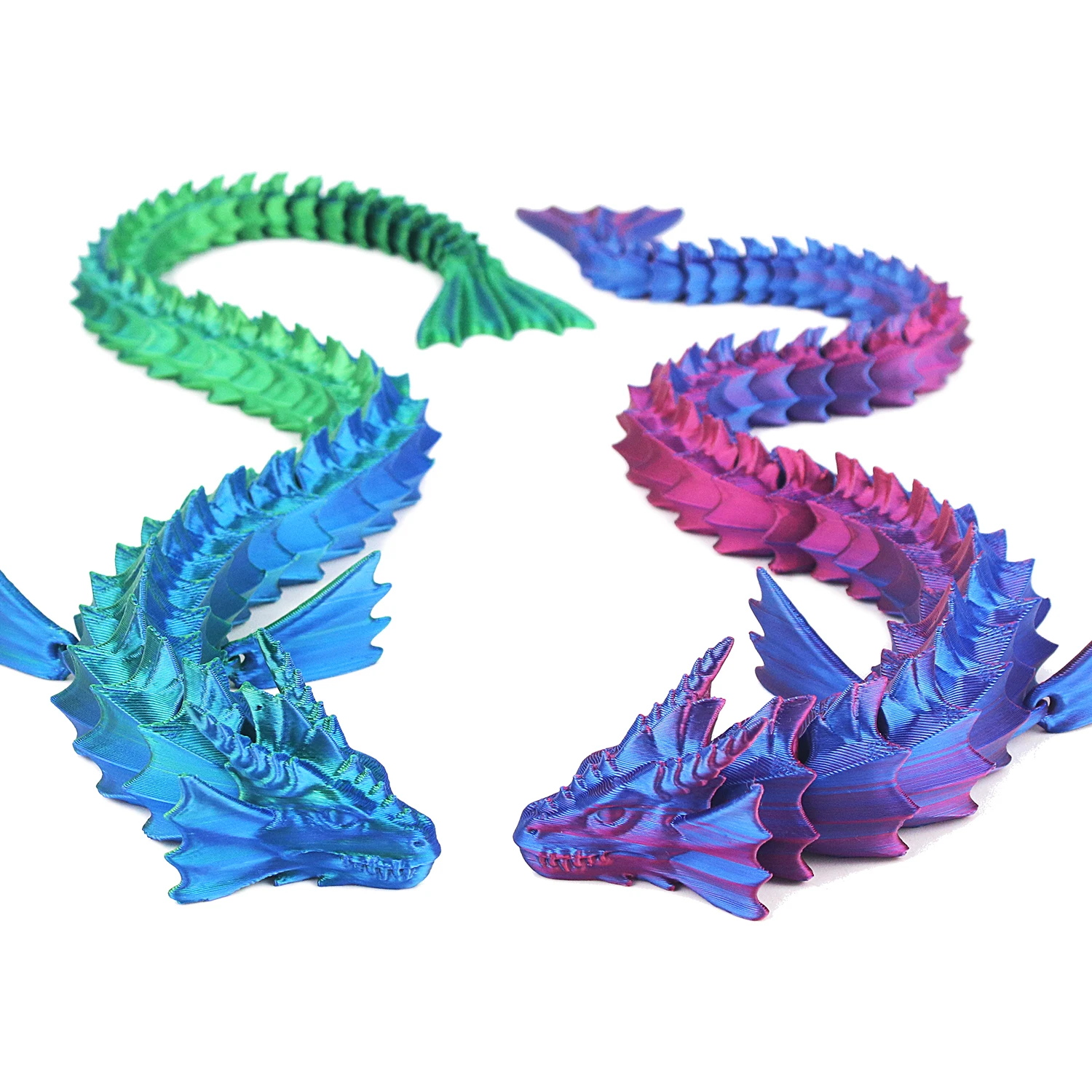 Three dimensional dragon figurine, handicraft, landscape creation, creative gift, sea dragon figurine, toy decoration 6