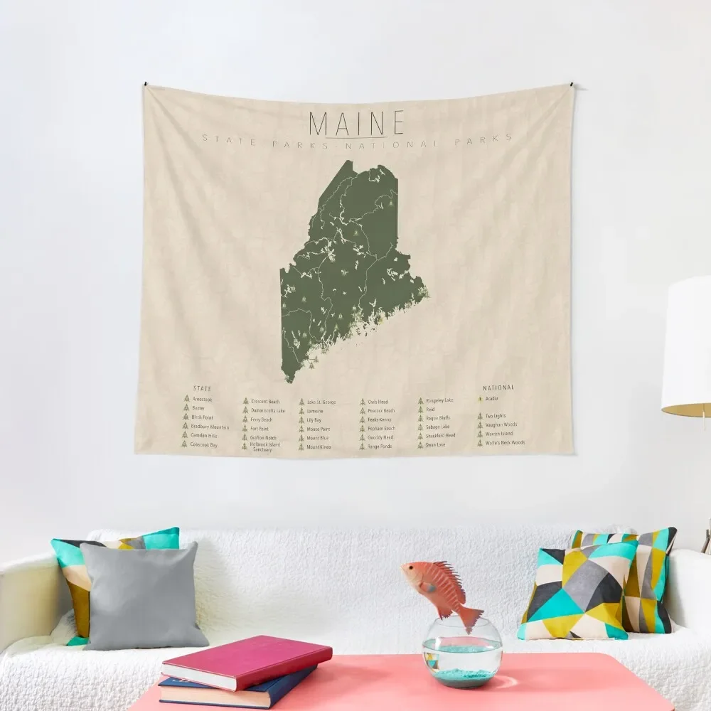 

Maine Parks Tapestry Outdoor Decoration House Decoration Tapestry