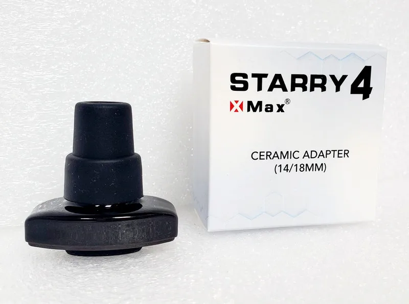 Original XMAX STARRY 4 Accessories Ceramic Adapter Glass Mouthpiece Dosing Capsule hookah accessories hookah mouthpieces cigarette capsule