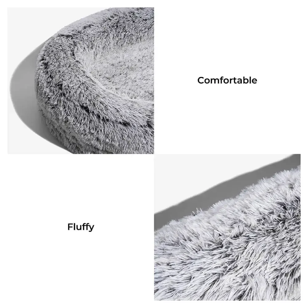 Super Large Dog Sofa Bed Round Dog Bed Plush Pet Kennel Mats Pet Cat Winter Warm Sleeping Floor Mats for Large