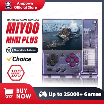 MIYOO Mini Plus Console di gioco portatile retrò portatile V2 Mini + Schermo IPS Console per videogiochi classica Sistema Linux Regalo per bambini 1
