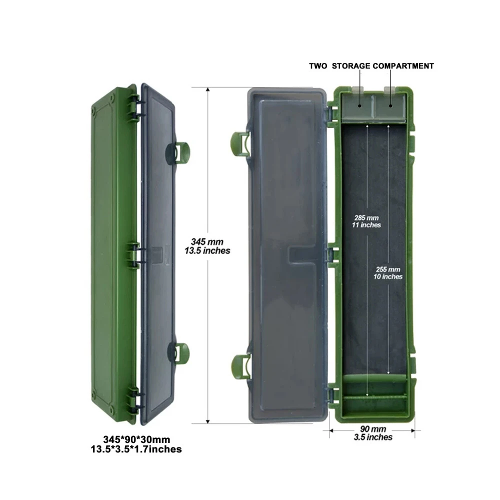Fishing Tackle Box Carp Fishing Terminal Hair Rig Hooklink Storage Box Accessories Organizer