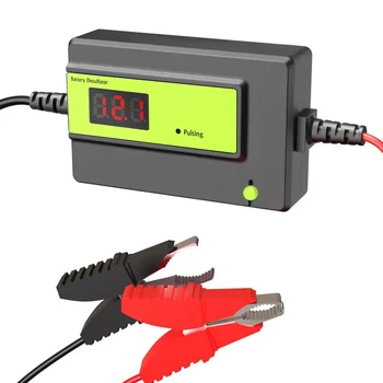 Regolatore batteria 4A, mantenitore batteria progettato per auto, camion, moto, ATV, barche, batteria per camper, per 12V,24V,36V,48V