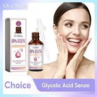 Glycolic Acid 10% Toning Solution Fade Fine Lines Firming Face Serum Improve Facial Dryness Redness Glycolic Acid Repair Essence 1