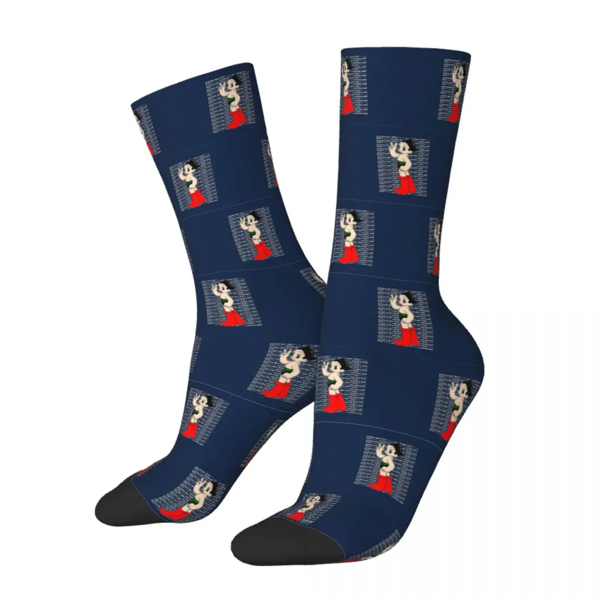 

Cute Mighty Atom Astroboy Tetsuwan Atom Socks Male Mens Women Autumn Stockings Printed
