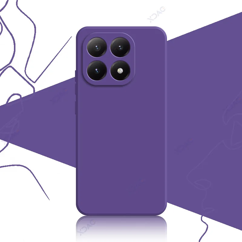 Luxury Waterproof Silicone Back Cover for Mobile Phones - Soft 360° Protection
