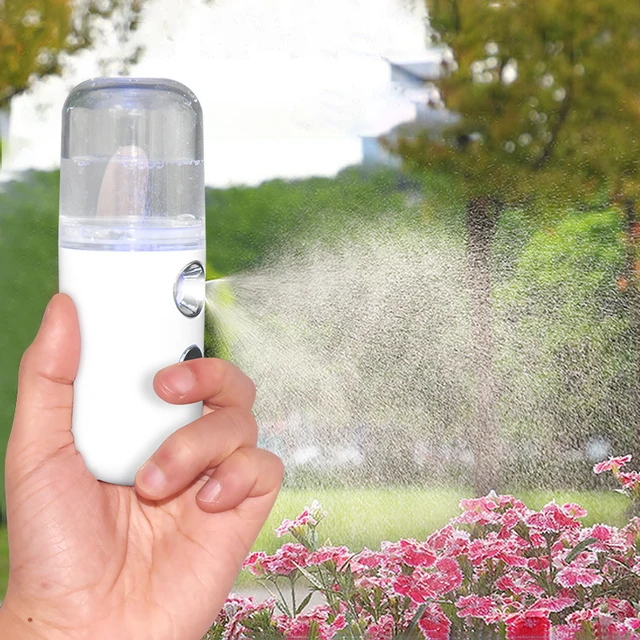 30 Ml Köd Arcpermetező Gőzös Párásító Usb Újratölthető Arc Hidratáló Porlasztó Hordozható Bőrkerti Növény Gondozás - Image 2