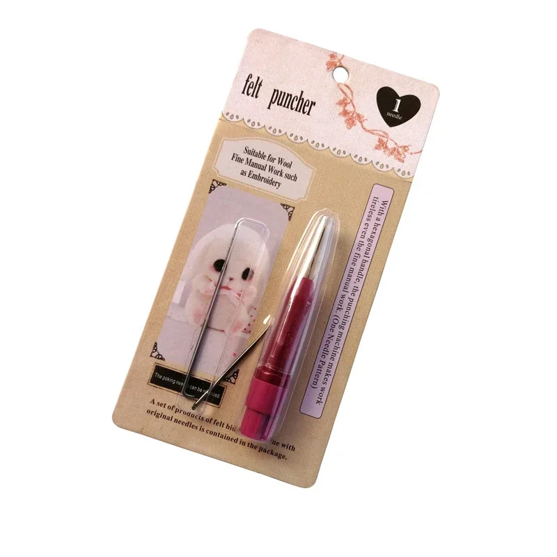 Needle Felting Kit Needle Felting Painting Kit DIY Wool Felt Sewing Tool Kit Needles Pen Beginner Craft Tool Set