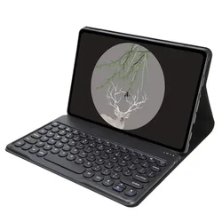 Premium Magnetic Wireless Keyboard Case for Tablets - Elegant and Functional Design (Black)