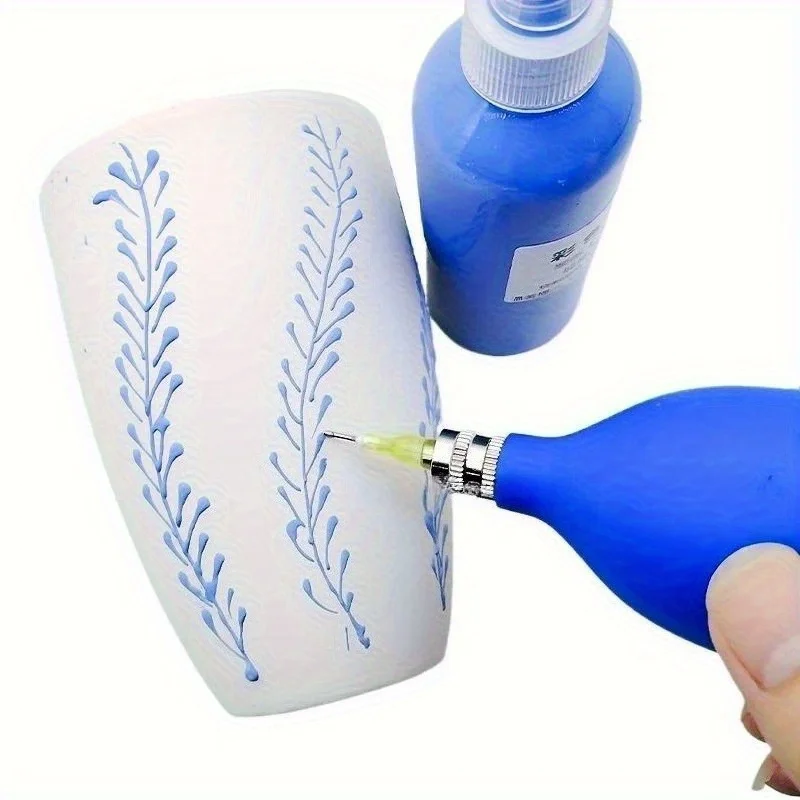 152 stuks precisie-applicator voor aardewerkgereedschap, precisie-tip applicator fles keramische precisie-applicators aardewerk benodigdheden klei gereedschap precisietips applicator voor kleine