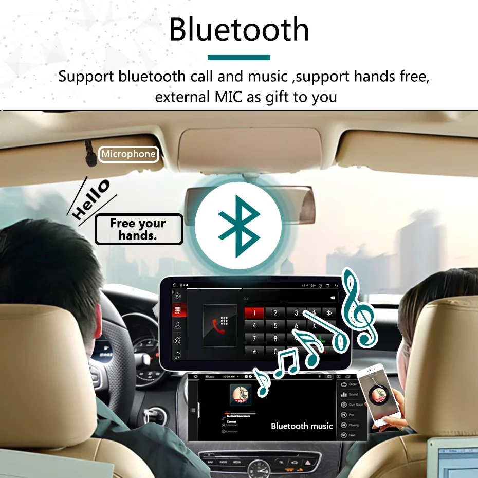 12G256G Autoradio Android 15 Auto Wireless Carplay Stereo für Benz C-Klasse W205 GLC-Klasse X253 W446 2015-2018 Multimedia-Player – Detail 13