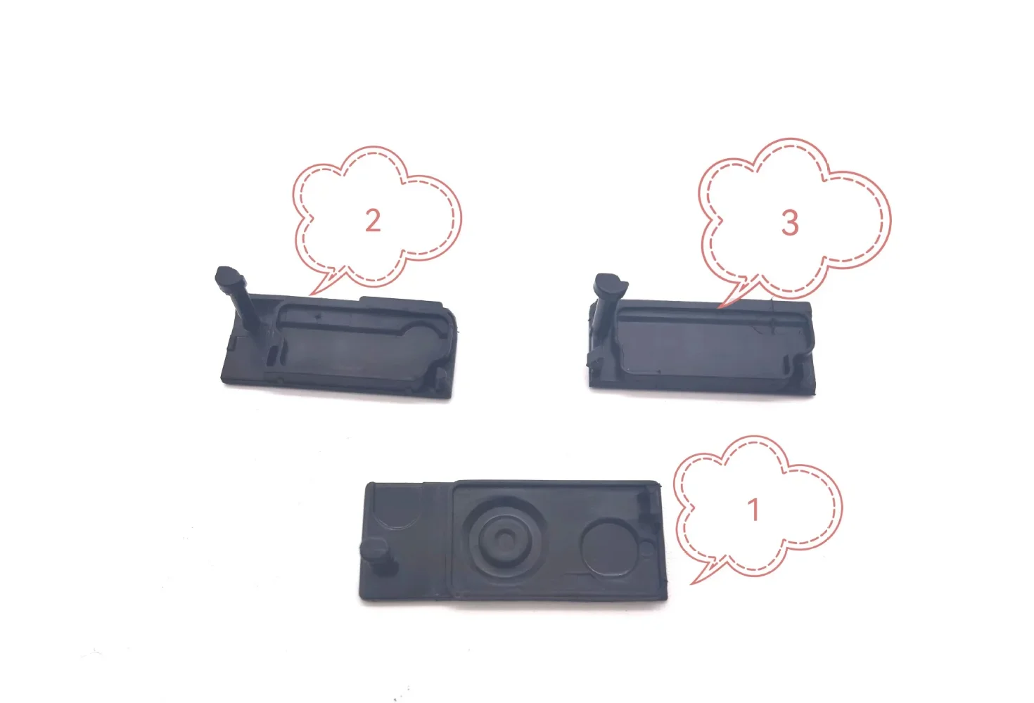 USB/HDMI DC IN/VIDEO OUT Rubber Door Bottom Cover for Sory ILCE-7M3 A7iii /M3 A7M3 ILCE Alpha 7M3 Digital Camera Repair Part camera repair parts