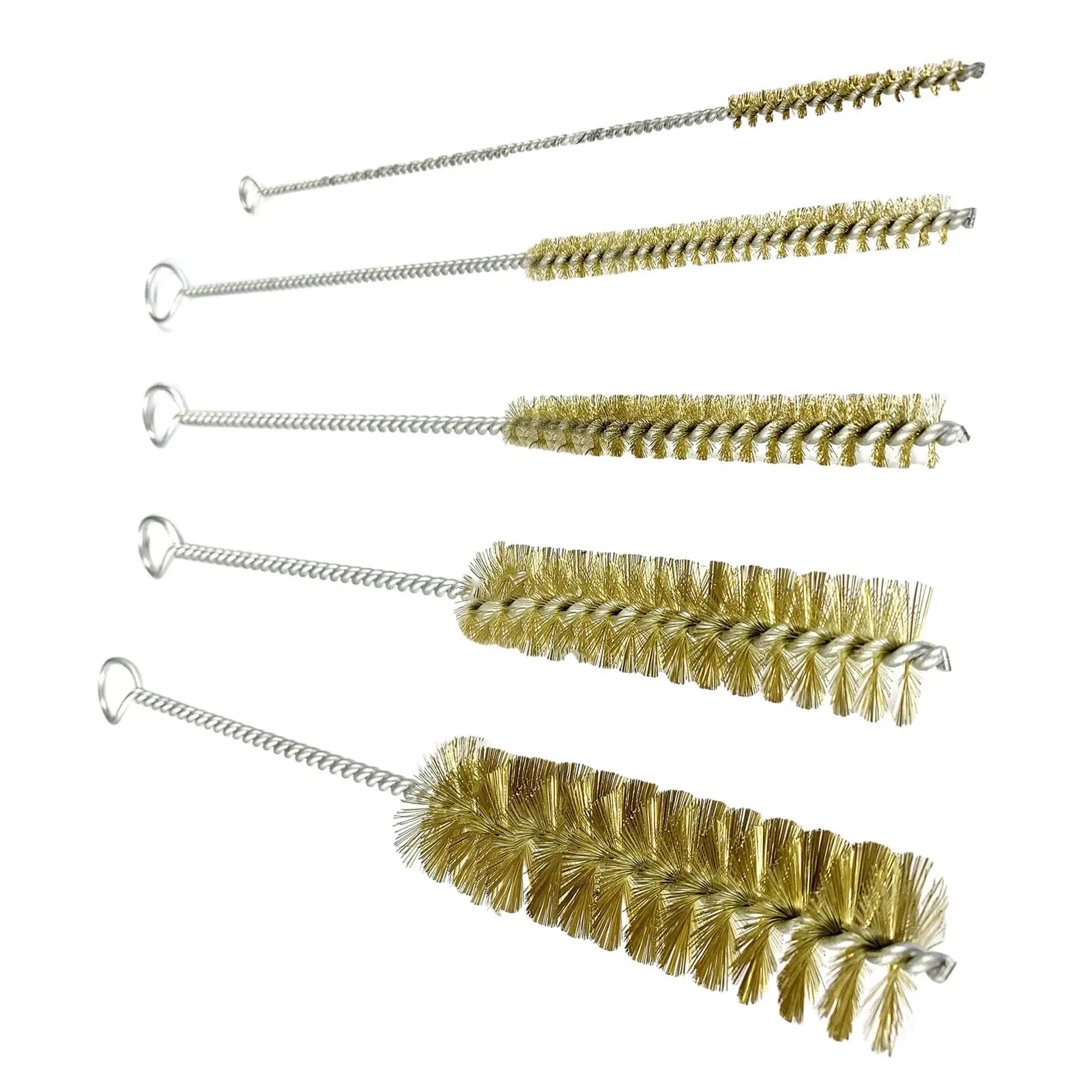 

Bristles Wire Brush for Narrow Neck Skinny Space Remove Rust Flexible Pipe