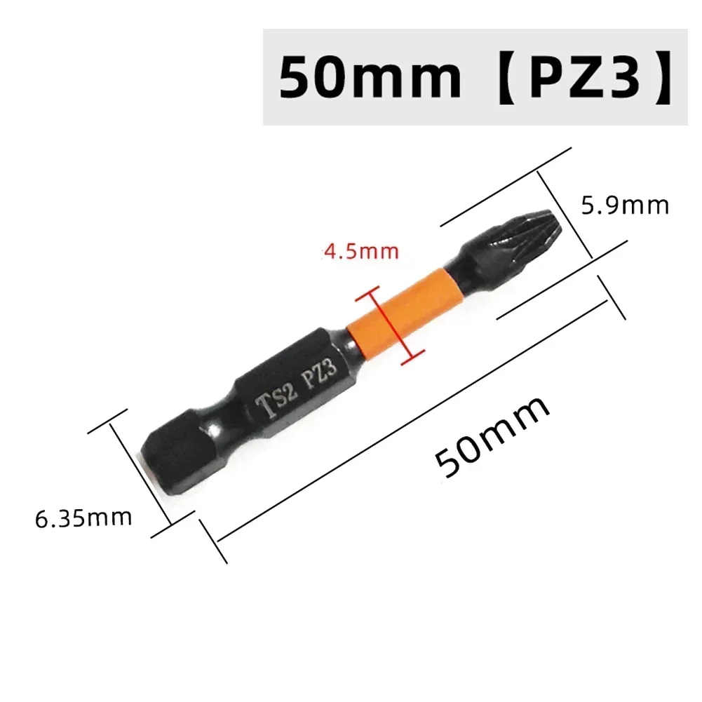 Magnetisches Bitset Für Schlagschrauber - PH & PZ Bits, 12-tlg., Aus S2-Stahl