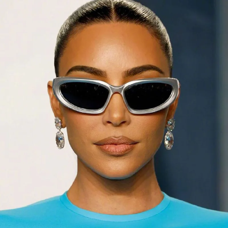 y2k Sunglasses SOLARGENICS　225881 Amazon.com: AIEYEZO Oversized Y2K Sunglasses for Women Men
