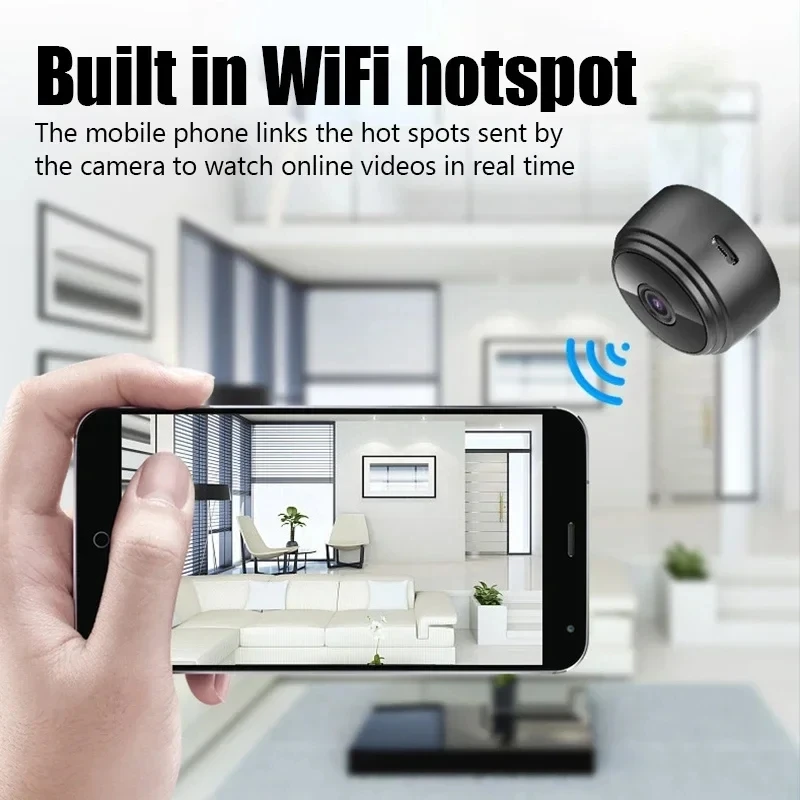 Mini WiFi Security Camera Recorder 5